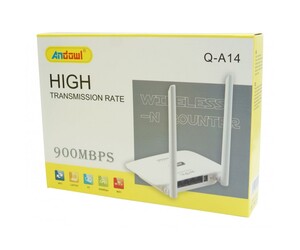 ΑΣΥΡΜΑΤΟ ROUTER ΥΨΗΛΗΣ ΜΕΤΑΔΟΣΗΣ 900MBPS ANDOWL AN-Q-A14