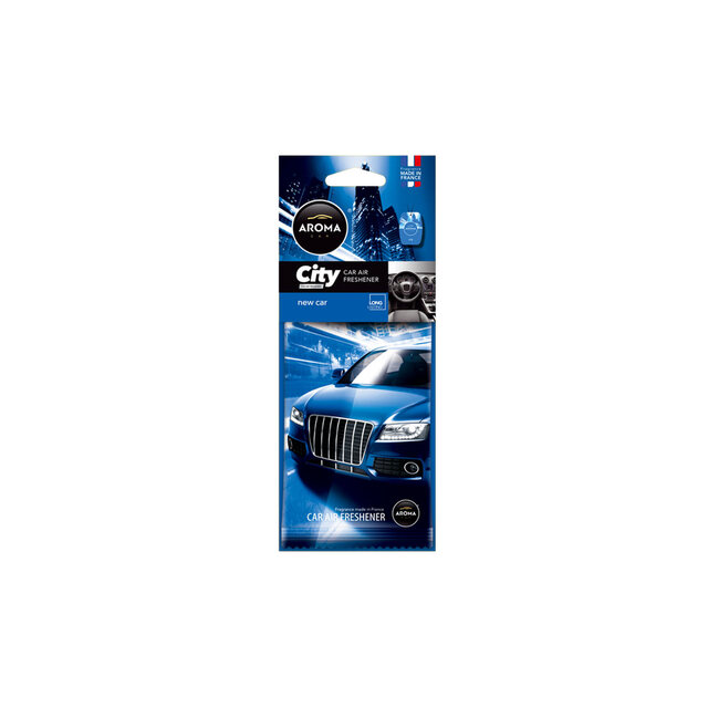 Amio – Αρωματικό Αυτοκινήτου Κρεμαστό Aroma City Card New Car για Φρεσκάδα & Καθημερινή Χρήση – 1 Τεμ. (A92668/AM)