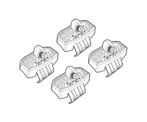 ΑΚΡΑ ΓΙΑ ΜΠΑΡΕΣ NORDRIVE ΓΙΑ NISSAN MICRA K14 2017+ KIT