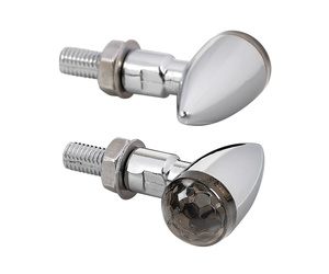 ΦΛΑΣ ΜΟΤΟ DROP 12V SMD LED (35x43mm) ΧΡΩΜΙΟ -2 ΤΕΜ.