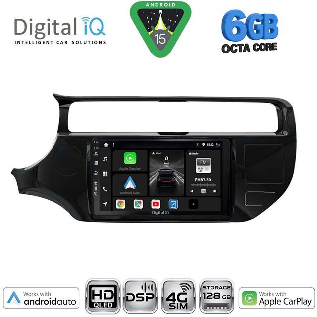 DIGITAL IQ BXF 17315_CPAA (9inc) MULTIMEDIA TABLET for KIA RIO mod. 2015-2018
