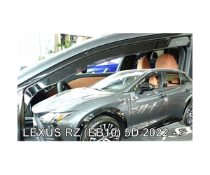 ΑΝΕΜΟΘΡΑΥΣΤΕΣ ΓΙΑ LEXUS RZ (EB10) 5D 2022+ ΖΕΥΓΑΡΙ ΑΠΟ ΕΥΚΑΜΠΤΟ ΦΙΜΕ ΠΛΑΣΤΙΚΟ HEKO - 2 ΤΕΜ.