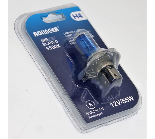 ΛΑΜΠΑ ΤΥΠΟΥ XENON  H4/12V/55W/5500K MONO-H4
