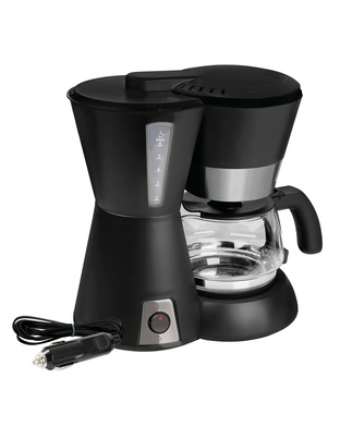 ΚΑΦΕΤΙΕΡΑ ΦΙΛΤΡΟΥ ΓΙΑ ΓΑΛΛΙΚΟ ΚΑΦΕ ARABICA 24V 300W 95CM ΜΕ ΔΟΣΟΜΕΤΡΗΤΗ 4/6 ΚΟΥΠΕΣ 0.65LT ΜΑΥΡΗ/INOX