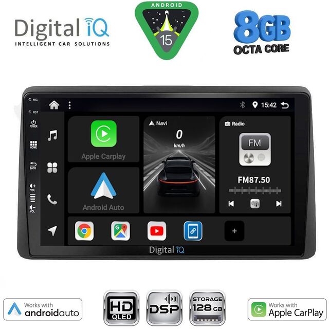 DIGITAL IQ BXF 18453_CPAA (10inc) MULTIMEDIA TABLET for NISSAN JUKE mod. 2021-2026
