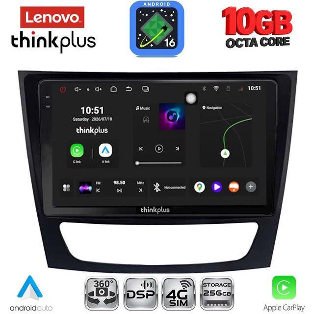 LENOVO LTM 11408_CPA (9inc) MULTIMEDIA TABLET for MERCEDES E (W211) – CLS (W219) mod. 2003-2009