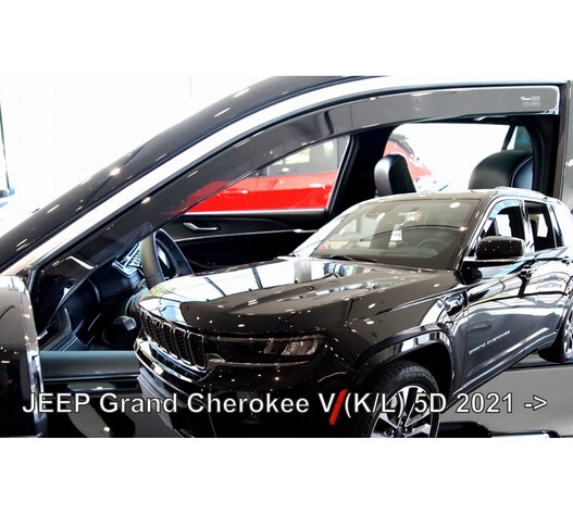 ΑΝΕΜΟΘΡΑΥΣΤΕΣ ΓΙΑ JEEP GRAND CHEROKEE WL 5D 2021+ ΖΕΥΓΑΡΙ ΑΠΟ ΕΥΚΑΜΠΤΟ ΦΙΜΕ ΠΛΑΣΤΙΚΟ HEKO - 2 ΤΕΜ.