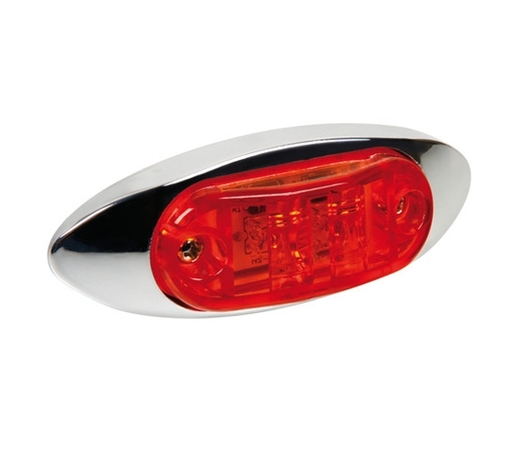 ΦΩΣ ΦΟΡΤΗΓΟΥ 2LED ΚΟΚΚΙΝΟ 24V 100mm