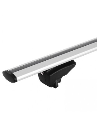 MENABO ΜΠΑΡΕΣ ΟΡΟΦΗΣ ΑΛΟΥΜΙΝΙΟΥ LINCE XL SILVER 135 cm ΣΕ ΑΣΗΜΙ ΧΡΩΜΑ ΓΙΑ Renault Grand Scenic IV 5 doors 2017> ΜΕ FLUSH RAILS - 2 ΤΕΜ (8880/MB)