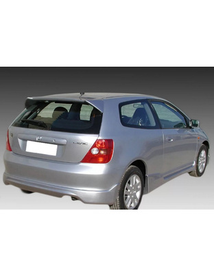 ΠΙΣΩ SPOILER ΠΛAΣΤΙΚΟ ΓΙΑ HONDA CIVIC 3D TYPE-R 2002 - 2005 MOTORDROME