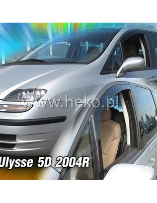 ΑΝΕΜΟΘΡΑΥΣΤΕΣ ΓΙΑ FIAT ULYSSE 5D 2003-2007 ΖΕΥΓΑΡΙ ΑΠΟ ΕΥΚΑΜΠΤΟ ΦΙΜΕ ΠΛΑΣΤΙΚΟ HEKO - 2 ΤΕΜ.