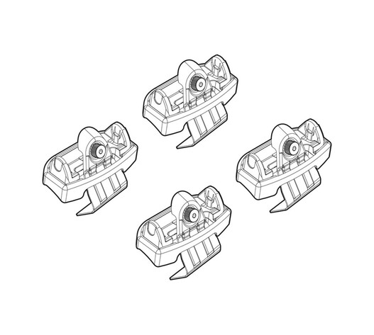 ΑΚΡΑ ΓΙΑ ΜΠΑΡΕΣ NORDRIVE ΓΙΑ OPEL CORSA F 5D 09/19+ / PEUGEOT 208 5D 11/19+ KIT