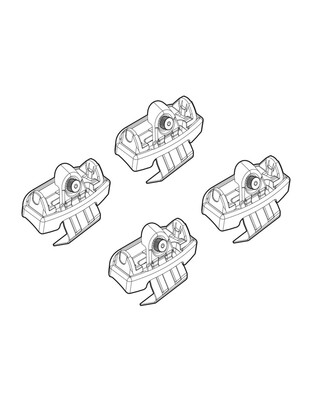 ΑΚΡΑ ΓΙΑ ΜΠΑΡΕΣ NORDRIVE ΓΙΑ OPEL CORSA F 5D 09/19+ / PEUGEOT 208 5D 11/19+ KIT
