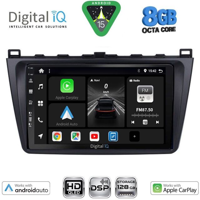DIGITAL IQ BXF 18377_CPAA (9inc) MULTIMEDIA TABLET for MAZDA 6 mod. 2008-2012