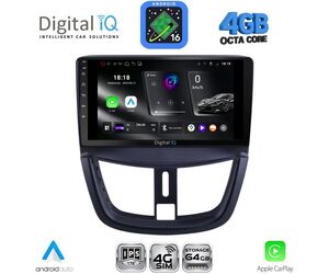 DIGITAL IQ RTG 6507_CPA (9inc) MULTIMEDIA TABLET for PEUGEOT 207 mod. 2007-2020