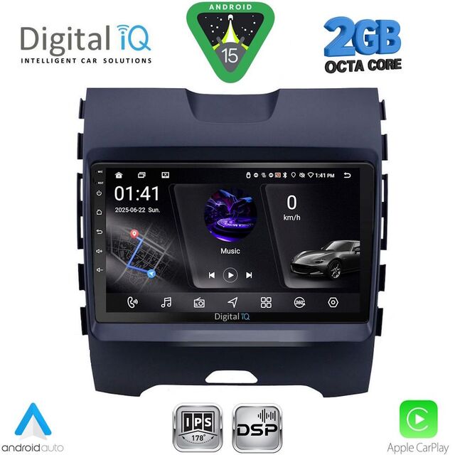 DIGITAL IQ RSF 4152_CPA (9inc) MULTIMEDIA TABLET for FORD EDGE  mod. 2015-2023
