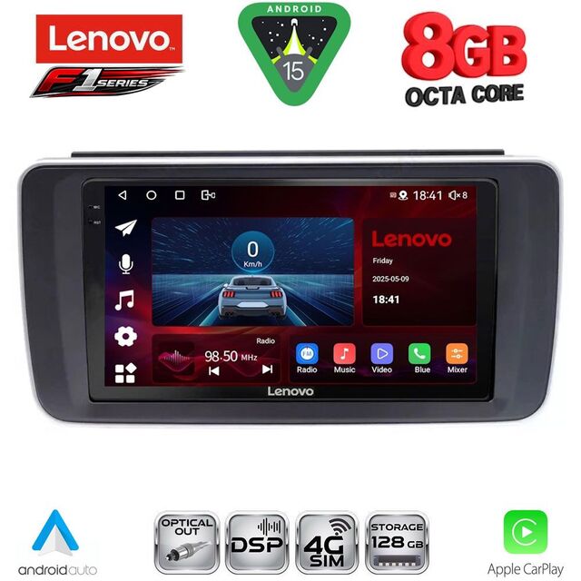 LENOVO SSR 10473_CPA (9inc) MULTIMEDIA TABLET for NISSAN LEAF mod. 2018-2026
