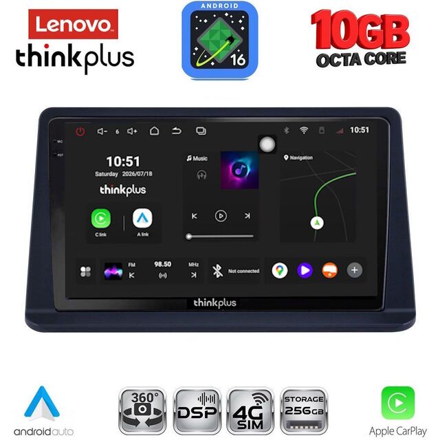 LENOVO LTM 11445_CPA (9inc) MULTIMEDIA TABLET for MITSUBISHI PAJERO mod. 1999-2006