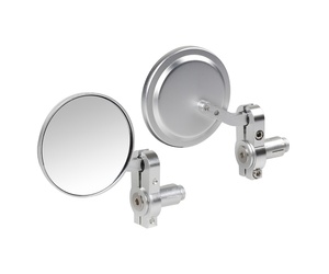ΚΑΘΡΕΠΤΕΣ ΣΕ ΘΕΣΗ ΑΝΤΙΒΑΡΟΥ ΜΟΤΟ DERNIER 80mm 13-18mm  ΧΡΩΜΙΟ -2 ΤΕΜ.