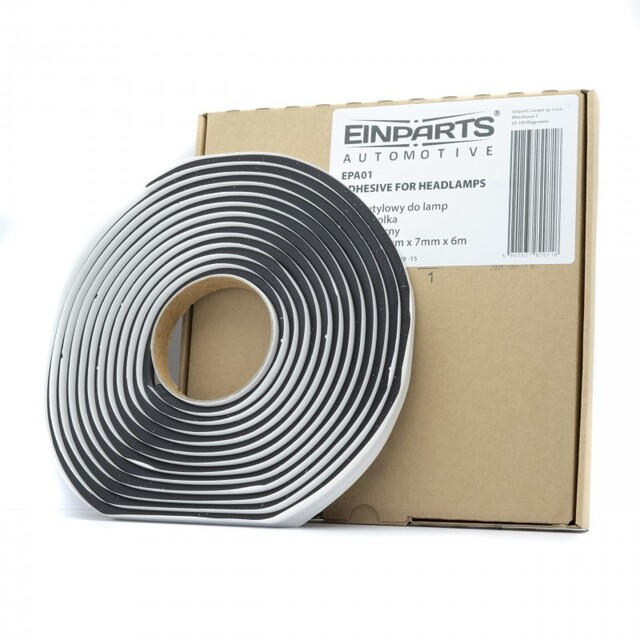 ΑΥΤΟΚΟΛΛΗΤΗ ΤΑΙΝΙΑ ΓΙΑ ΦΑΝΑΡΙΑ 7x7mm x6 ΜΕΤΡΑ EINPARTS - 1 τεμ.