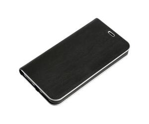 APPLE iPHONE X ΘΗΚΗ ΚΙΝΗΤΟΥ CLUB ΜΑΓΝΗΤΙΚΗ ΜΑΥΡΗ ΔΕΡΜΑΤΙΝΗ GOLD LINE