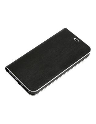 APPLE iPHONE X ΘΗΚΗ ΚΙΝΗΤΟΥ CLUB ΜΑΓΝΗΤΙΚΗ ΜΑΥΡΗ ΔΕΡΜΑΤΙΝΗ GOLD LINE