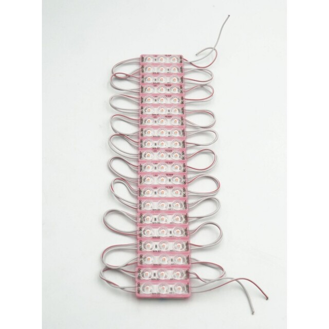 LED MODULE ΑΛΥΣΙΔΑ ΡΟΖ ΧΡΩΜΑ ΑΔΙΑΒΡΟΧΑ 12V 20ΤΜΧ AC-LI-0433