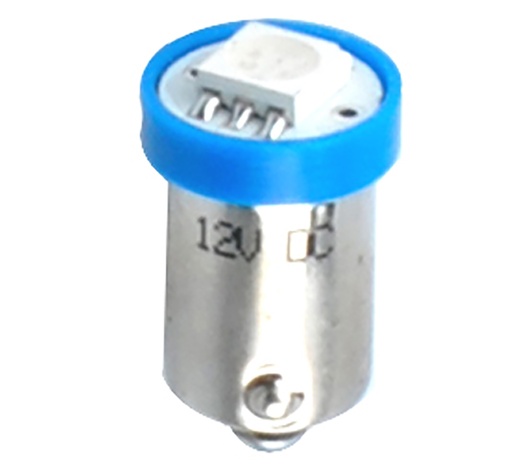 T4W 12V 0,24W BA9s (ΜΙΝΙΟΝ) LED 1xSMD5050 ΜΠΛΕ BLISTER 2ΤΕΜ. M-TECH