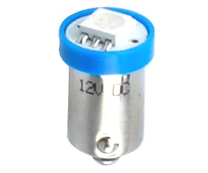 T4W 12V 0,24W BA9s (ΜΙΝΙΟΝ) LED 1xSMD5050 ΜΠΛΕ BLISTER 2ΤΕΜ. M-TECH