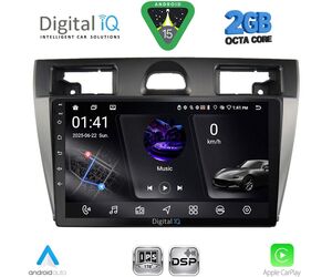 DIGITAL IQ RSF 4153SL_CPA (9inc) MULTIMEDIA TABLET for FORD FIESTA mod. 2005-2008 (SILVER)
