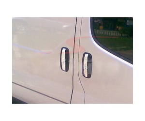 ΧΕΡΟΥΛΙΑ ΠΟΡΤΑΣ ΓΙΑ RENAULT TRAFIC 2010+  ΧΡΩΜΙΟ ΜΕΤΑΛΛΙΚΑ 4ΤΕΜ.