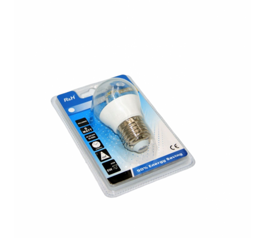LED ΛΑΜΠΑ E27/5W/450Lm/6000K E27-5W-W