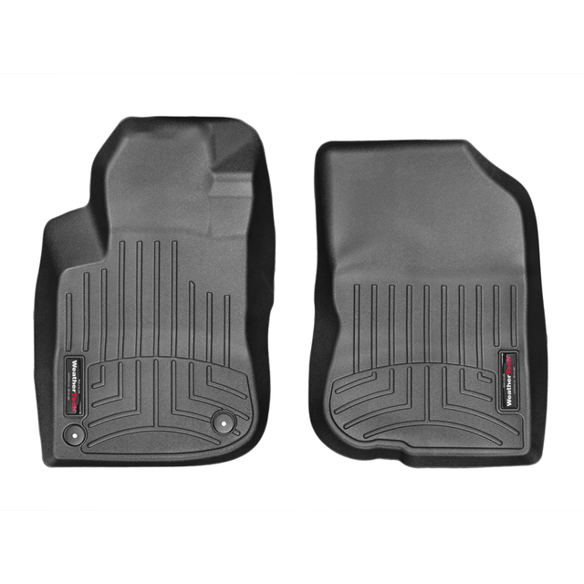 ΠΑΤΑΚΙΑ  ΓΙΑ PEUGEOT 208 2012-2019 /PEUGEOT 2008 2013-2019  ΜΠΡΟΣΤΙΝΑ ΜΑΥΡΑ 2ΤΕΜ WEATHERTECH