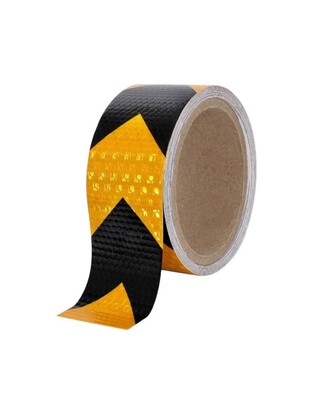 RCHANG ΑΝΑΚΛΑΣΤΙΚΗ ΤΑΙΝΙΑ ΚΙΤΡΙΝΗ ΜΑΥΡΗ PVC 5cm*5m W15230-24