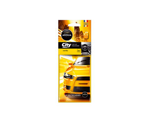 Amio – Αρωματικό Αυτοκινήτου Κρεμαστό Aroma City Card Vanilla για Φρεσκάδα & Καθημερινή Χρήση – 1 Τεμ. (A92669/AM)
