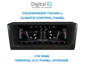 DIGITAL IQ CCP 761_CP (6.9") (MQB) CLIMATE CONTROL PANEL for VW TIGUAN L mod. 2016-2024