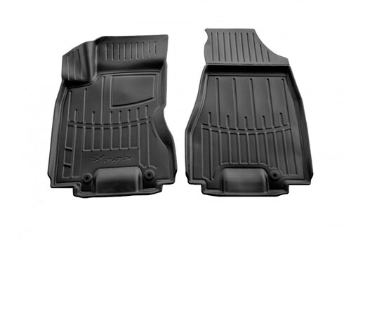 Race Axion - Πατάκια Τύπου Σκαφάκια Για Nissan X-Trail (T31) 2007-2014 5πορτο Λάστιχο Σκαφάκια Προστατευτικά Με Κουμπώματα υλικό Λάστιχο για Επιβατικά Αυτοκίνητα - 2 τεμ. (5014142/ST)