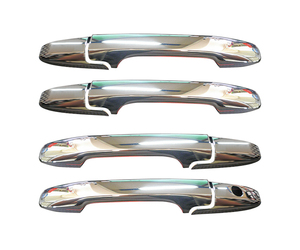ΧΕΡΟΥΛΙΑ ΠΟΡΤΑΣ ΓΙΑ HONDA CIVIC SEDAN 06-12  ΧΡΩΜΙΟ ΜΕΤΑΛΛΙΚΑ 4ΠΟΡΤΕΣ 4ΤΕΜ