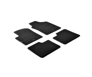 ΠΑΤΑΚΙΑ EXECUTIVE ΜΟΚΕΤΑ ΓΙΑ FIAT 500 08/2007-05/2016 / FIAT 500C 09/2007-06/2015 ΣΕ ΜΑΥΡΟ ΧΡΩΜΑ ΜΕ ΚΟΥΜΠΩΜΑΤΑ LAMPA - 4 ΤΕΜ.