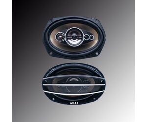 ΗΧΕΙΑ 5 ΔΡΟΜΩΝ 6x9inc ΟΒΑΛ 250W RMS 89dB AKAI 2ΤΕΜ.