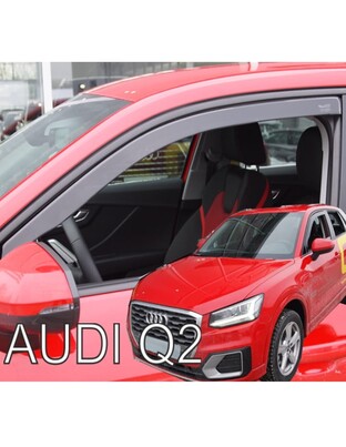 ΑΝΕΜΟΘΡΑΥΣΤΕΣ ΓΙΑ AUDI Q2 5D 2016-2021 ΖΕΥΓΑΡΙ ΑΠΟ ΕΥΚΑΜΠΤΟ ΦΙΜΕ ΠΛΑΣΤΙΚΟ HEKO - 2 ΤΕΜ.