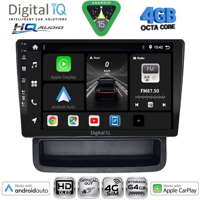 DIGITAL IQ BXK 19558B_CPAA (10inc) MULTIMEDIA TABLET for OPEL VIVARO – RENAULT TRAFIC - NISSAN PRIMASTAR mod. 2004-2015