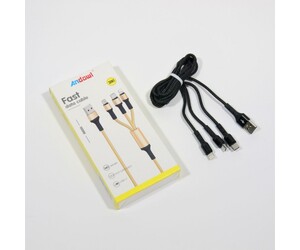3in1 ΚΑΛΩΔΙΟ USB ANDOWL AN-4587