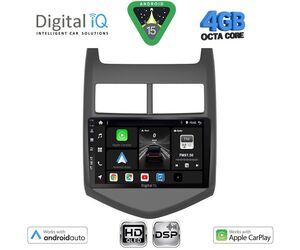 DIGITAL IQ BXF 16074_CPAA (9inc) MULTIMEDIA TABLET for CHEVROLET AVEO mod. 2011-2014