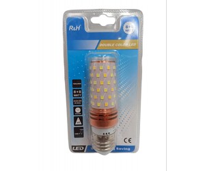 LED ΛΑΜΠΑ Ε27/8+8W 0599