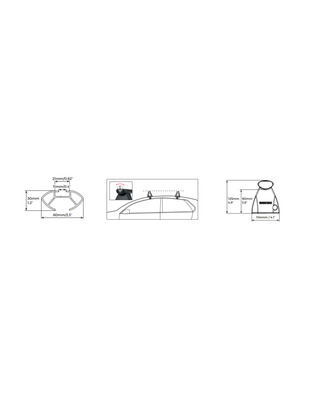 ΜΠΑΡΕΣ ΟΡΟΦΗΣ ΑΛΟΥΜΙΝΙΟΥ DELTA M BLACK 123 cm ROOF RACK ΣΕΤ ΣΕ ΜΑΥΡΟ ΧΡΩΜΑ ΜΕ ΠΡΟΣΤΑΤΕΥΤΙΚΑ ΚΑΠΑΚΙΑ ΑΚΡΩΝ ΓΙΑ ΑΠΛΗ ΟΡΟΦΗ MENABO - 2 ΤΕΜ.
