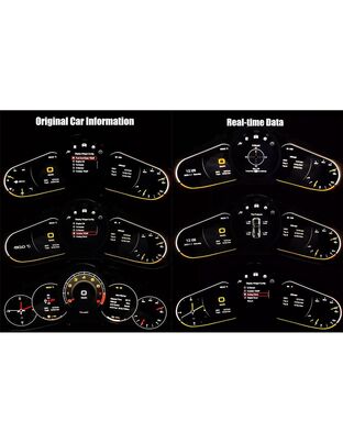 DIGITAL IQ DDD 631_DC (12.3in) DIGITAL CLUSTER for PORSCHE CAYENNE mod. 2010-2017