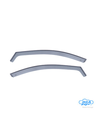 ΖΕΥΓΑΡΙ ΜΠΡΟΣΤΙΝΟΙ ΑΝΕΜΟΘΡΑΥΣΤΕΣ ΓΙΑ SEAT IBIZA 5D 2017+ ΑΠΟ ΕΥΚΑΜΠΤΟ ΧΥΤΟ ΑΚΡΥΛΙΚΟ ΓΥΑΛΙ (CAST ACRYLIC GLASS) DGA - 2 ΤΕΜ
