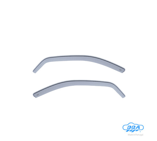 ΖΕΥΓΑΡΙ ΜΠΡΟΣΤΙΝΟΙ ΑΝΕΜΟΘΡΑΥΣΤΕΣ ΓΙΑ DACIA LOGAN  2D/4D/5D 2005-2013 ΑΠΟ ΕΥΚΑΜΠΤΟ ΧΥΤΟ ΑΚΡΥΛΙΚΟ ΓΥΑΛΙ  (CAST ACRYLIC GLASS) DGA - 2 ΤΕΜ.