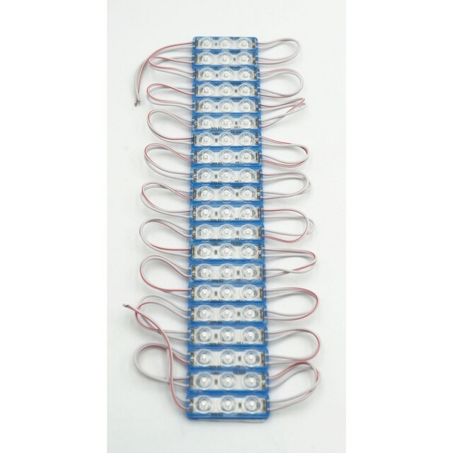 LED MODULE ΑΛΥΣΙΔΑ ΜΠΛΕ ΧΡΩΜΑ ΑΔΙΑΒΡΟΧΑ 12V 20ΤΜΧ AC-LI-0433